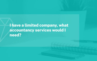 I have a limited company, what accountancy services would I need?