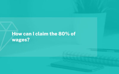How can I claim the 80% of wages?